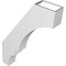 Ekena Millwork 3 1/2-in. W x 18-in. D x 26-in. H Balboa Architectural Grade PVC Knee Brace BRCP035X18X26BOA - alternate 6